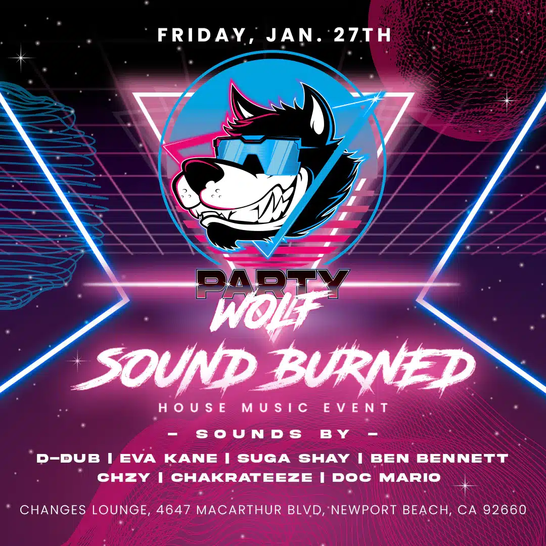Party Wolf Clothing Sound Burned 1-27-2023